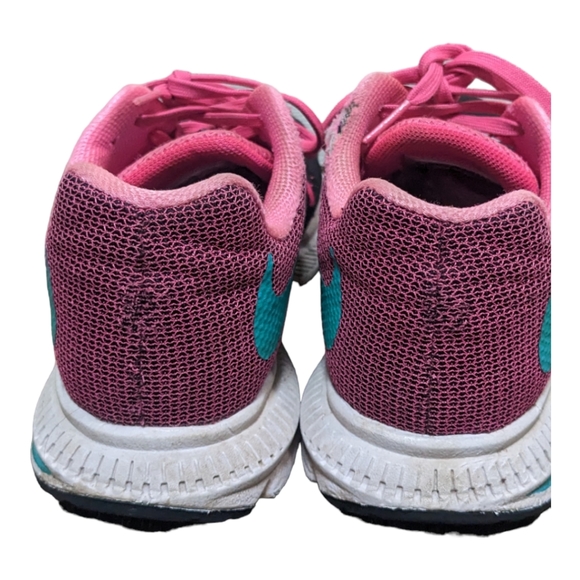 Nike Zoom Winflo 3 running training sneakers GUC black pink 7.5 - Picture 4 of 6